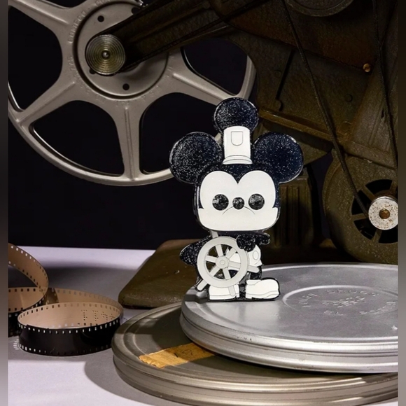 Disney 100 Steamboat Willie Pop Pin NIP - Picture 8 of 12